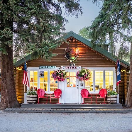 Log Cabin Motel 파인데일 외부 사진